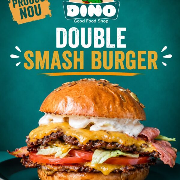 Double Smash Burger Meniu Mare